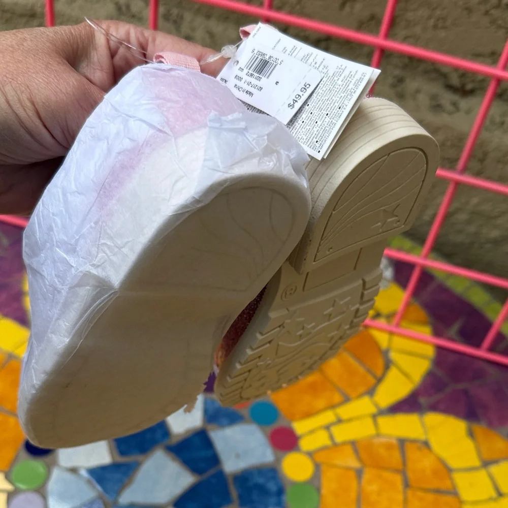 New GAP Sparkly Pink/White Kids Dress Shoes